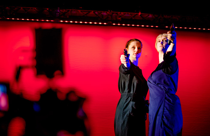 Laura Atherton and Morven Macbeth in Heart of Darkness. Photo: Ed Waring