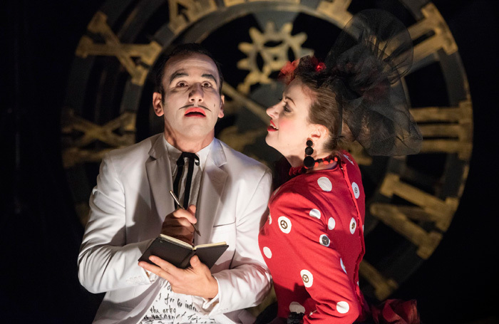 Scene from Mid Wales Opera's A Spanish Hour. Photo:  Matthew Williams Ellis