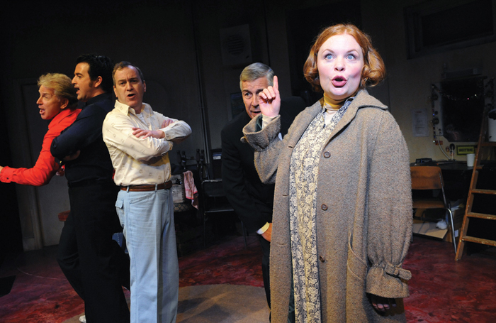 Victoria Wood’s Talent at the Menier Chocolate Factory in 2009. The play centres around two friends, one of whom enters a talent contest. Photo: Tristram Kenton