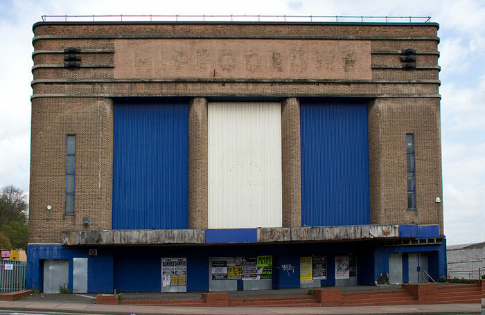 The derelict Dudley Hippodrome. Photo: Wikipedia