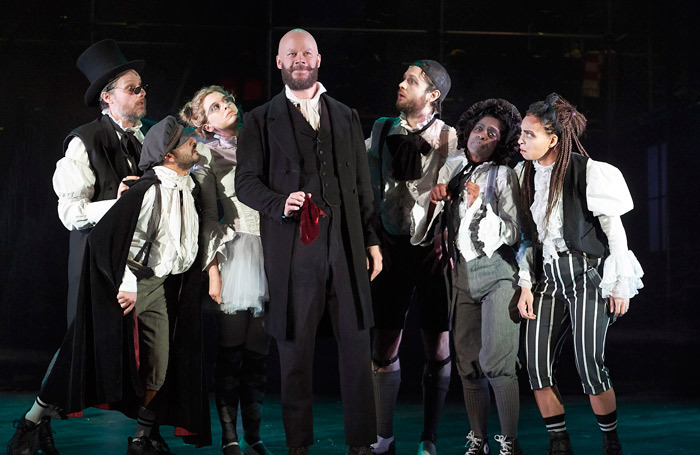 A scene from A Christmas Carol at Bristol Old Vic. Photo: Geraint Lewis