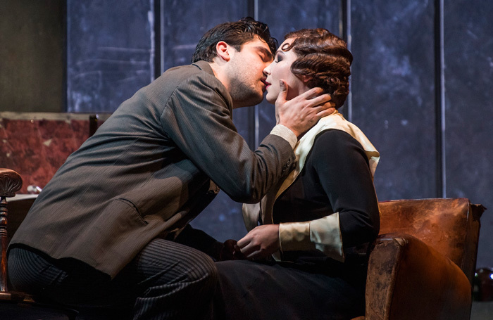 Jonathan Tetelman and Natalya Romaniw in La Boheme at London Coliseum. Photo: Tristram Kenton