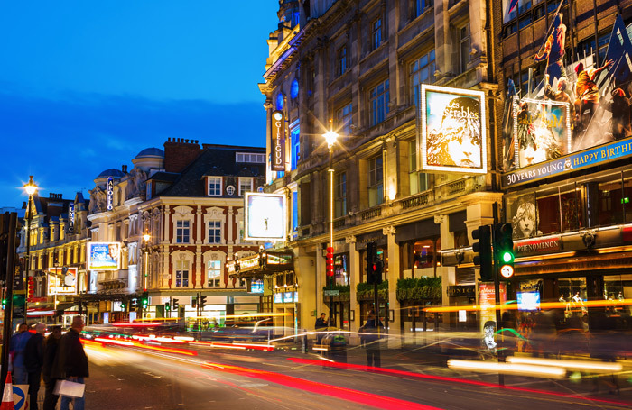 London's West End: the UK's creative industries, including theatre, made a record contribution to the economy last year. Photo: Christian Mueller/Shutterstock