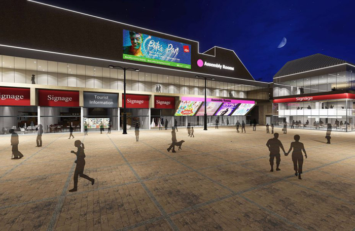 Artist's impression of the redeveloped Assembly Rooms in Derby. Photo: Derby City Council