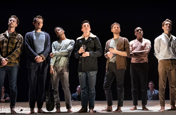 The cast of The Inheritance. Photo: Marc Brenner