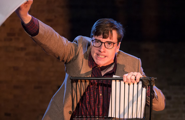 David Mildon in An Enemy of the People at Union Theatre, London. Photo: Scott Rylander
