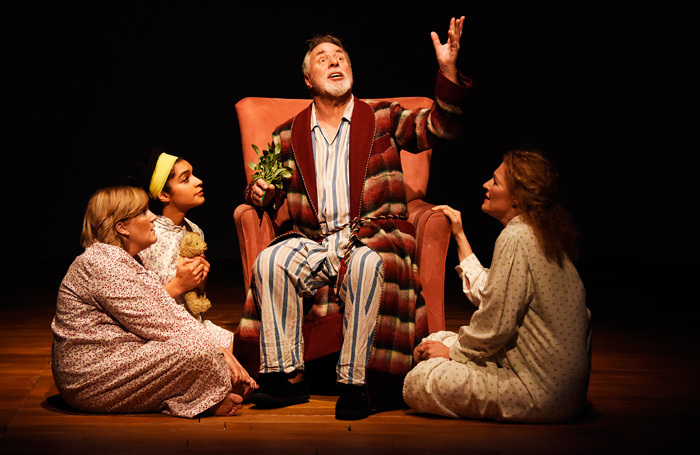 Barrie Rutter and the cast of Jack Lear at Hull Truck Theatre. Photo: Nobby Clark