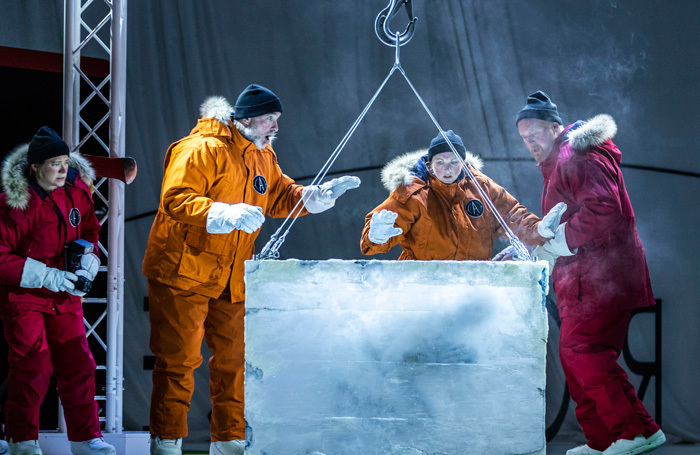 The cast of Scottish Opera's Anthropocene. Photo: James Glossop