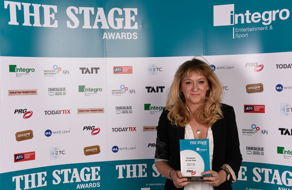 Sonia Friedman named producer of the year in The Stage Awards 2019