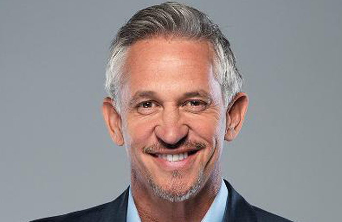 Gary Lineker will take part in a conversation event at Battersea Arts Centre with theatremakers including Simon Stephens and Jess Thom