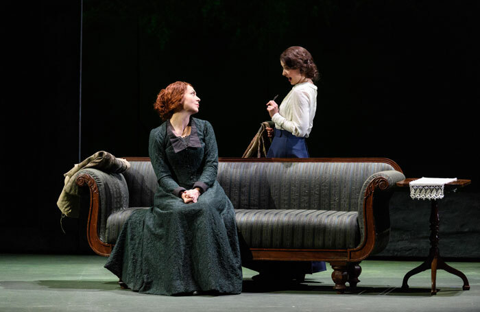Stephanie Corley and Katie Bray in Katya Kabanova at Leeds Grand Theatre. Photo: Jane Hobson