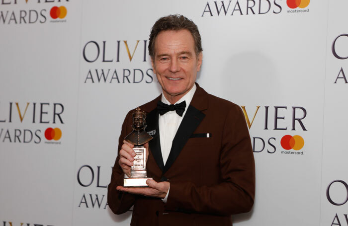 Bryan Cranston at the Olivier Awards 2018. The actor was cast as a wheelchair-using character in the film The Upside, to the dismay of many disabled actors. Photo: Pamela Raith