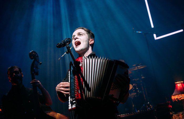 Biff Smith in The Dark Carnival at Tramway, Glasgow. Photo: Mihaela Bodlovic