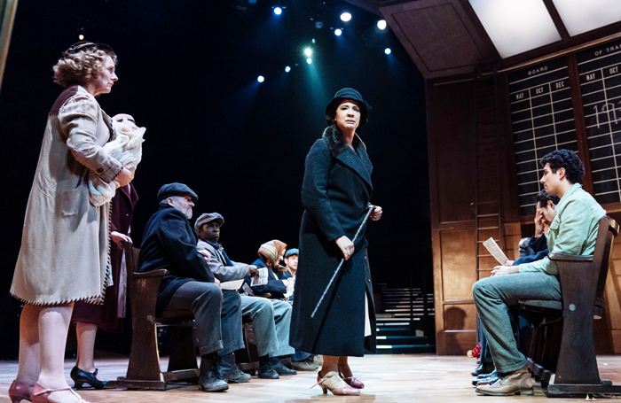 The cast of The American Clock at Old Vic, London. Photo: Manuel Harlan