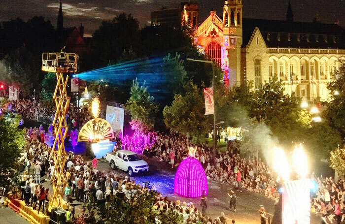 Adelaide Fringe Festival opening parade in 2017. Photo: Krisztian Portscher