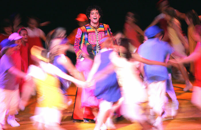 Lee Mead in Joseph and the Amazing Technicolour Dreamcoat at the Adelphi, 2007
