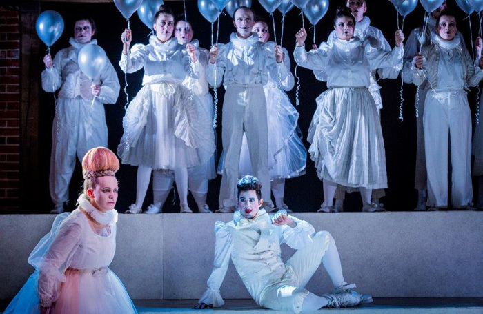 The cast of Aurora at Bury Court Opera. Photo: Robert Workman