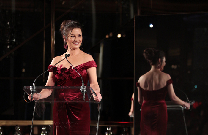 Catherine Zeta-Jones announced the RWCMD scholarship at a gala on March 1. Photo: Dan Callister