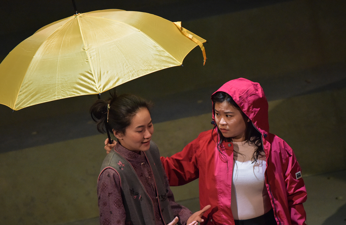 Charlotte Chiew and Mei Mac in Under the Umbrella. Photo: Robert Day