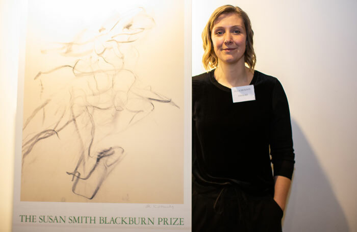 Playwright Ella Hickson at the Susan Smith Blackburn Prize event. Photo: Ali Wright