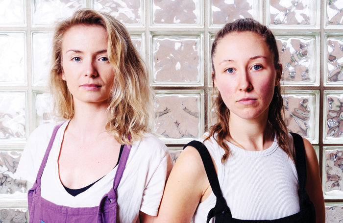 Sophie Melville and Erin Doherty, who will star in Wolfie at Theatre503, London. Photo: Helen Murray