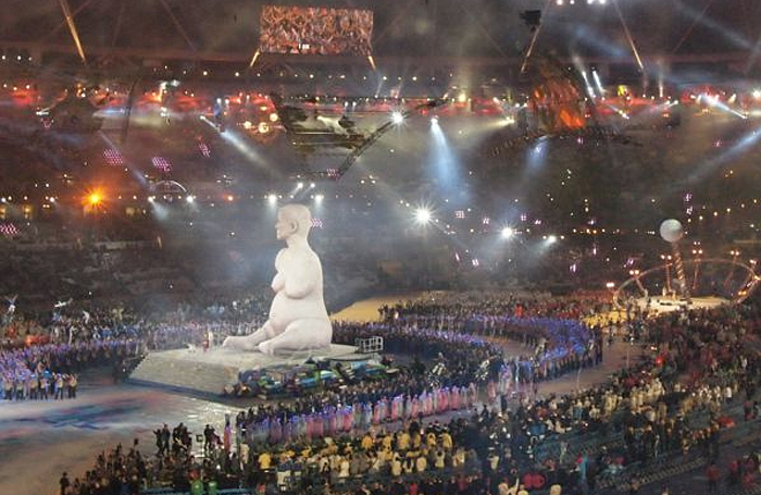 The Alison Lapper statue that featured at the 2012 Paralympic Opening Ceremony. Photo: Annie