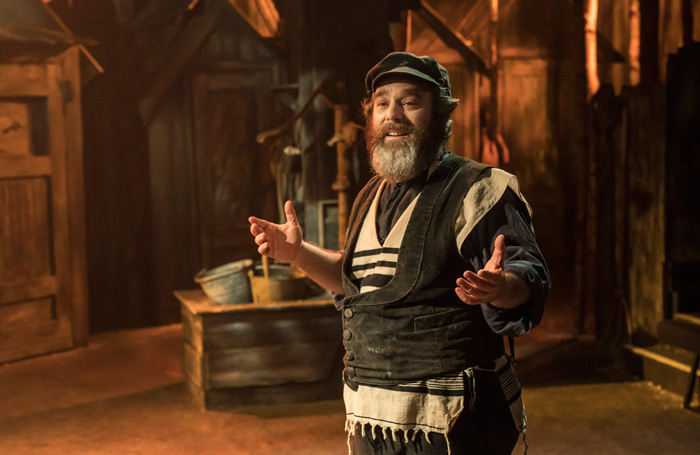 Andy Nyman in Fiddler on the Roof at Playhouse Theatre, London. Photo: Johan Persson