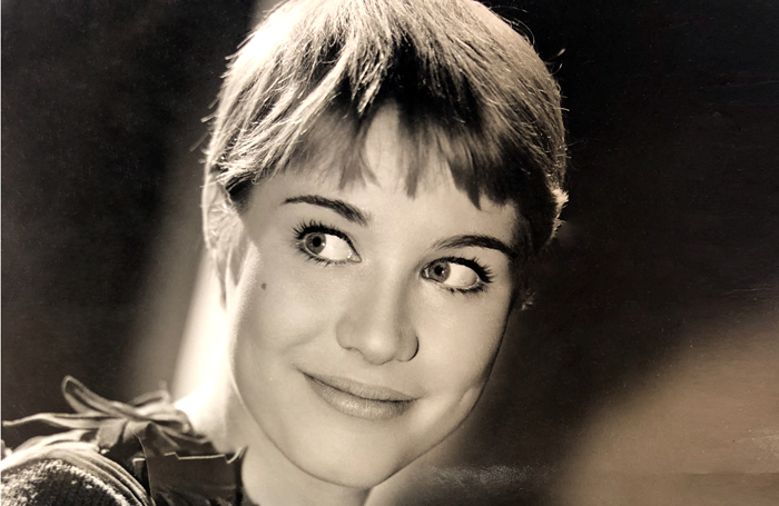 Julia Lockwood as Peter Pan at the Scala Theatre in 1963