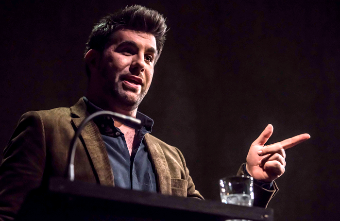 Simon Lipkin in Ghost Stories at the Lyric Hammersmith