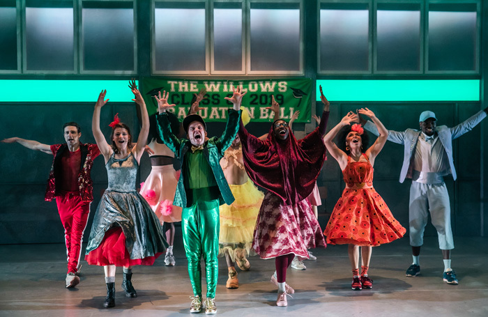 The cast of In the Willows at Oxford Playhouse. Photo: Richard Davenport