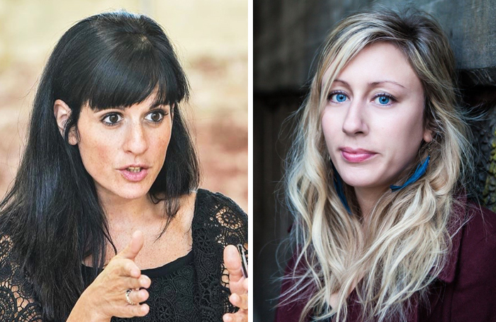 Katie Posner, left, and Charlotte Bennett have been appointed new joint artistic directors of Paines Plough