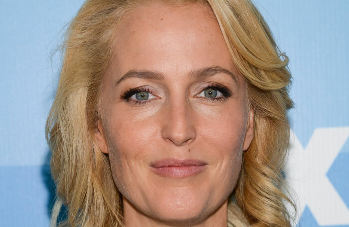 Gillian Anderson will join a raft of stars appearing in Whodunnit [Unrehearsed] at London's Park Theatre. Photo: Sky Cinema/Shutterstock