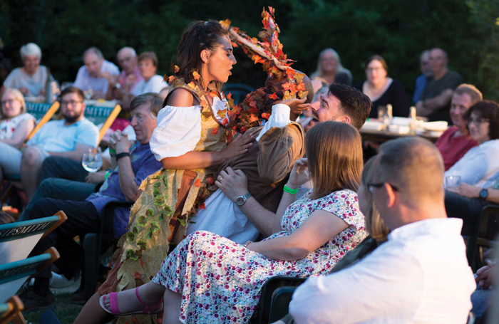 Open Bar Theatre performs A Midsummer Night’s Dream. Photo: L H Photoshots