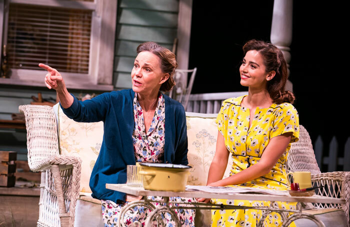 Sally Field and Jenna Coleman in All My Sons at Old Vic, London. Photo: Tristram Kenton