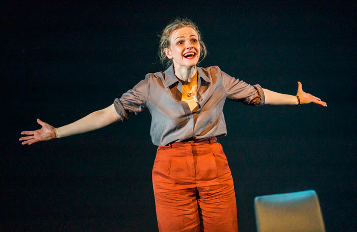 Maxine Peake in Avalanche: A Love Story at Barbican Theatre, London. Photo: Tristram Kenton