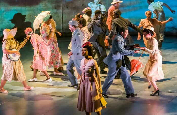 The cast of Small Island at National Theatre, London. Photo: Tristram Kenton