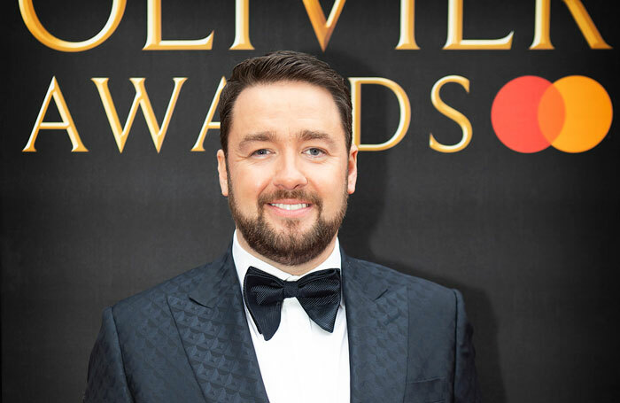 Jason Manford at the Olivier Awards 2019. Photo: Pamela Raith