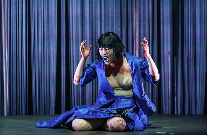 Hongni Wu in Phaedra at Linbury Theatre, London. Photo: Bill Cooper