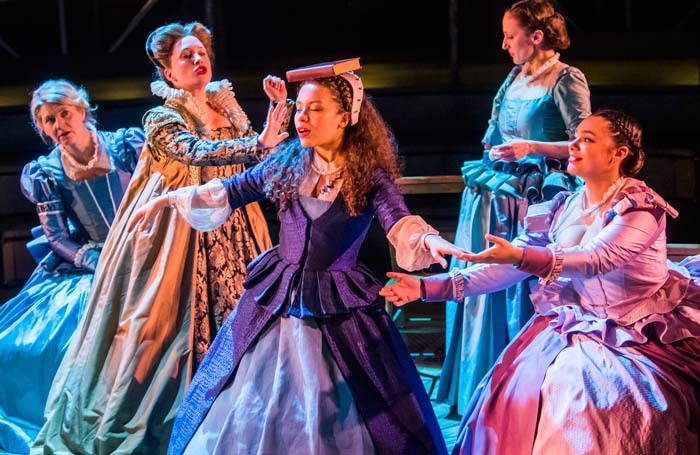 Last month a crowdfunding campaign set up by theatre videographer Ben Hewis raised £1,600 to buy tickets for young women to see Emilia in the West End. Photo: Tristram Kenton