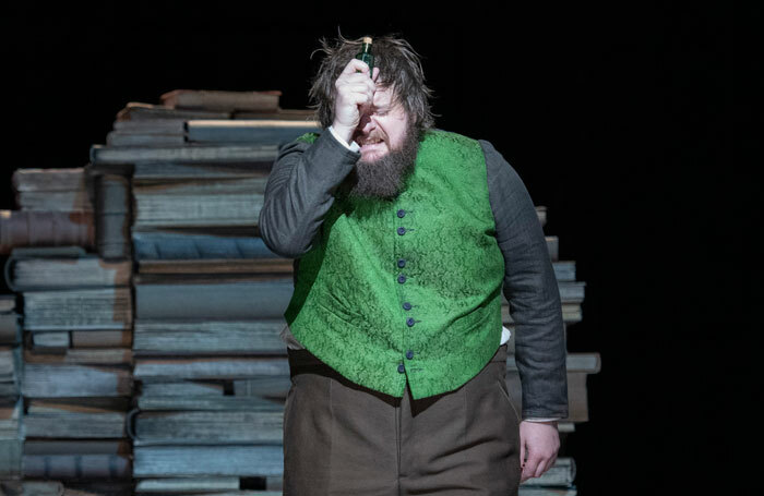 British tenor Allan Clayton as Faust in the Glyndebourne Festival Opera production. Photo: Richard Hubert Smith