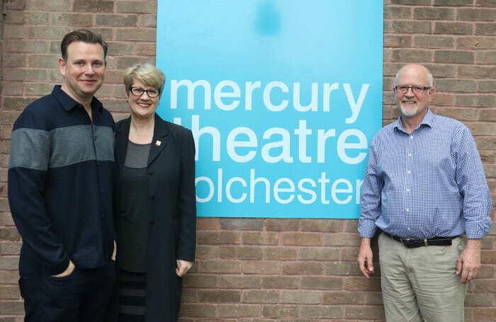 Ryan McBryde (left) will work alongside joint chief executives Tracey Childs (centre) and Steve Mannix (right)