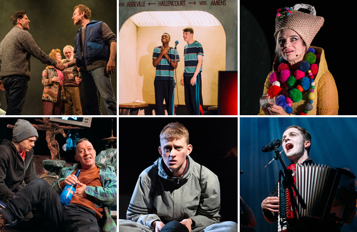 Clockwise from top left: Lost at Sea, The End of Eddy, Baba Yaga, The Dark Carnival, Mouthpiece and Nests. Photos: Mihaela Bodlovic (also The Dark Carnival and Nests), Ryan Buchanan, Shane Reid, Roberto Ricciuti