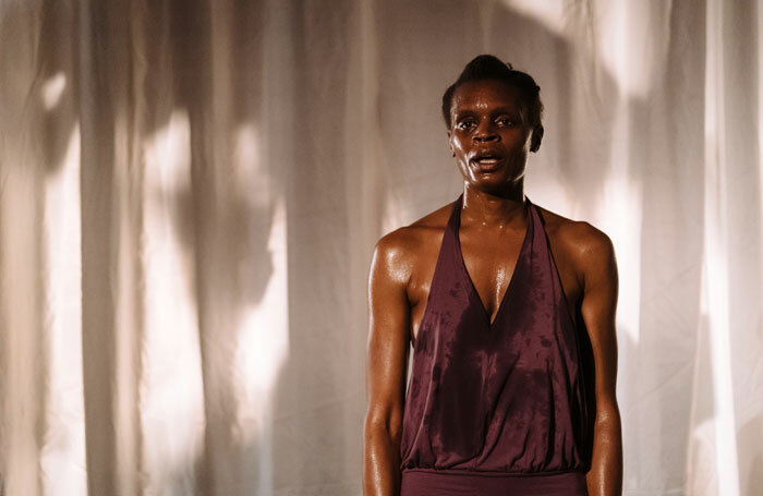 Okwui Okpokwasili in Bronx Gothic at Young Vic, London. Photo: Helen Murray