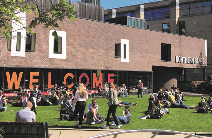 Northern Stage's building on Newcastle University's campus