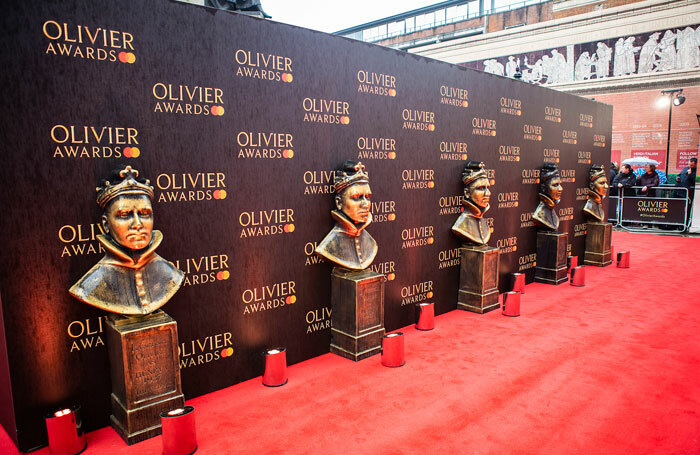 Olivier Awards red carpet. Photo: Pamela Raith