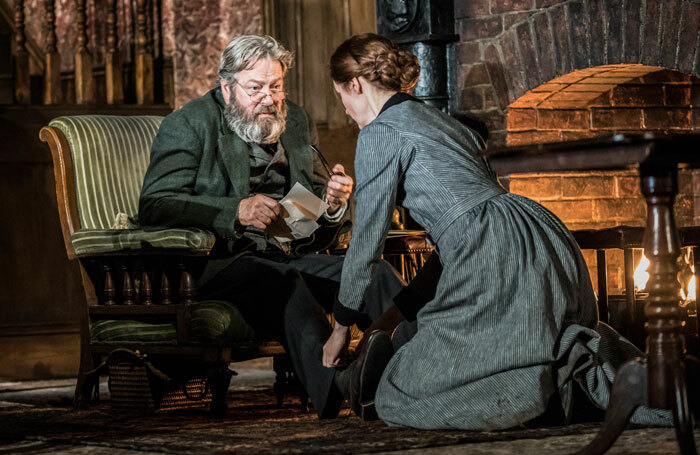 Roger Allam and Justine Mitchell in Rutherford and Son at National Theatre, London. Photo: Johan Persson
