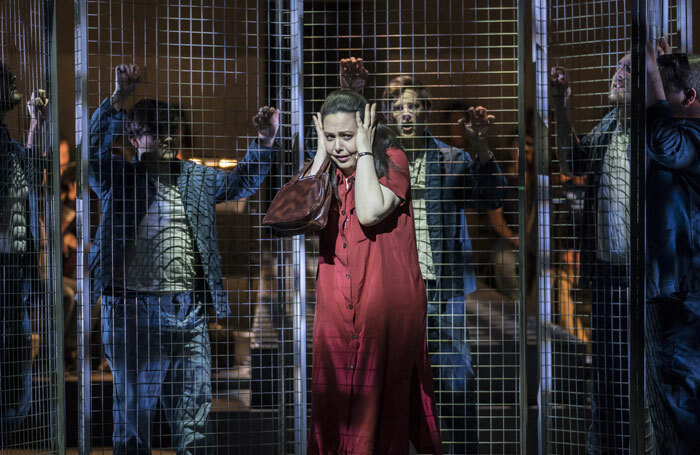Lucia Cervoni in Welsh National Opera's Dead Man Walking. Photo: Johan Persson