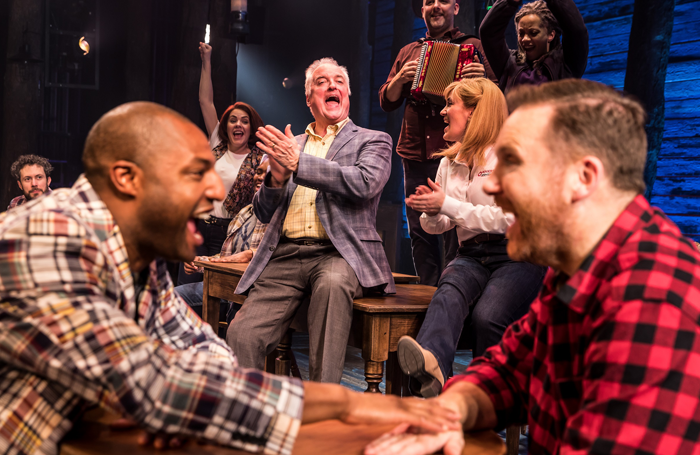 Cast of Come from Away: It is unlikely that any algorithm could have predicted the success of this show. Photo: Matthew Murphy