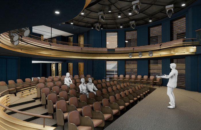 Artist's impression of the Boulevard Theatre's flexible auditorium