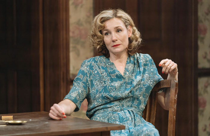 Nancy Carroll in The Deep Blue Sea at Chichester Festival Theatre. Photo: Manuel Harlan